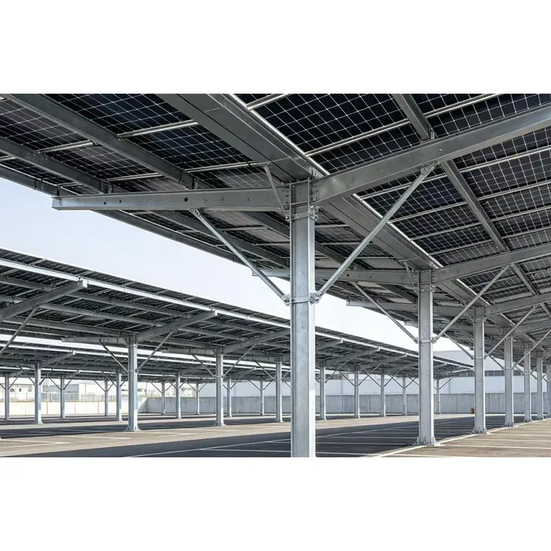 Photovoltaik-Stahlkonstruktion