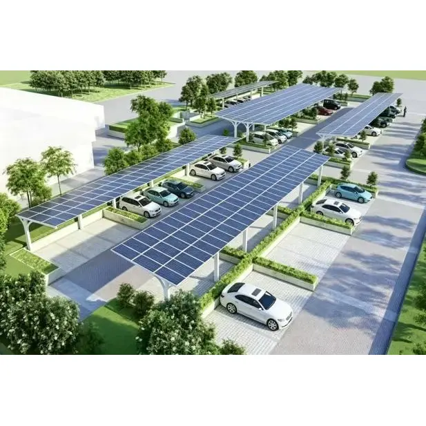 Solar-Carport-Montagesystem